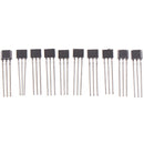 10PCS 41F/0H41/SH41/SS41F/S41 Bipolar Hall Element Sensor TO-92UA PrintingFT