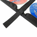 80-Discs Portable Leather Storage Bag Zippered Storage Case for CD DVD Hard H1Z4