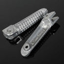 1 Pair Front Foot Pegs Footrests Set For Yamaha 98-11 YZF R1 99-11 YZF R6 T5T6