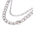 Unisex Classic Chain Pin Brooches Fashion BF Punk Hip Hop Jewelry GiftsJR
