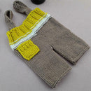 2pcs Fashion Newborn Baby Knit Cap Suspender Trousers Photo Photography Props