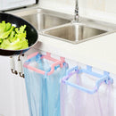 4x Hanging Trash Garbage Bag Holder Kitchen Carrier Plastic Bag Bin Sack Hanger