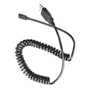 Plastic Micro USB Data Line Charging Cable for Android Phone 40cm Black