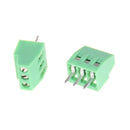 10pcs 3 Poles KF128 2.54mm PCB Universal Screw Terminal Block_LBX