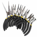 8Pcs/Set Jewelry Pliers Needle Round Bent Nose Beading Making Diy Craft Too