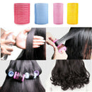 High New 6pcs Large Hair Salon Rollers Curlers Tools-Hairdressing tool Soft DIY