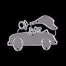 The bride and groom Wedding Car Cutting Dies For Scrapbooking Paper Craft JR