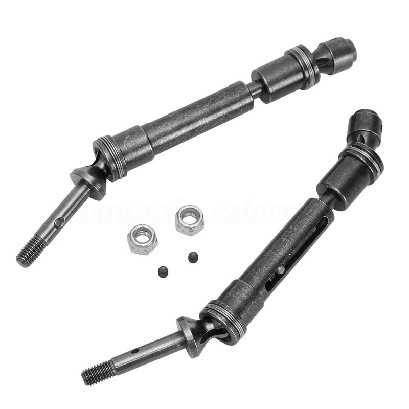 2X Rear CVD Universal Swing Drive Shaft For RC Car 1/10 Traxxas Slash 4x4