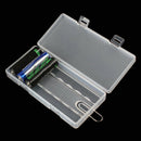 Hard Transparent Plastic Battery Case Holder Storage Box for 8 x AA Battery 2019