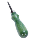 Leather Edging Tool Alloy Steel Wood Handle Edge Skiving Beveler Leathercra