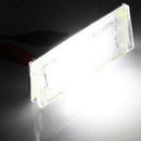 2Pcs Super White Led Rear License Plate Lights for Bmw 3 Series E46 4D Seda