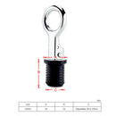 Rubber Hull Livewell Seawall Baitwell Draining Boat Bilge Transom 1-1/4''