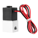 DC12V Solenoid Valve 1/4 Inch 2 Way Normally Closed Direct-Acting Pneumatic Q1R6