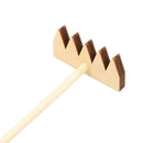 Set 2 Natural Bamboo Rake for Zen Garden Sand DIY Decor Ornament Accessory