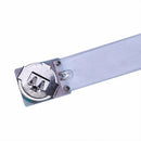 LED Glow Slap Bracelet,Light Up Wristband 7-Pack High Visibility Safety Ban A4F4