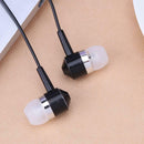 3.5mm Line Control In-ear Heavy Bass Stereo Earbud Earphone With MIC(Black)