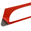 Pair Car Styling Carbon Fiber Front Door Interior Handle Cover Trims for LE