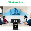 1080P HD Webcam with Built-in Microphone USB Plug and Play Web Camera Video