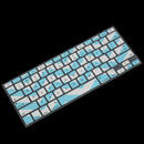 Zig-Zag Keyboard Cover Skin For Macbook Pro 13 15 17 inch Blue