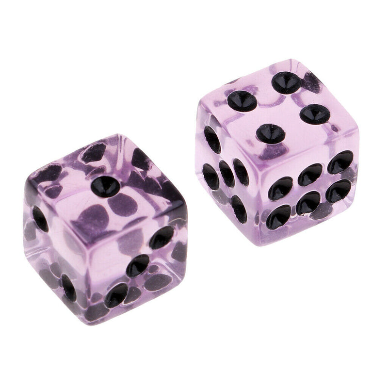 50pcs Acrylic Six Sided Dice 12mm D6 Dice For D\u0026D DnD RPG Party