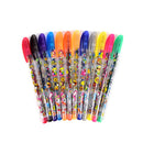 10x Assorted Color Shine Glitter Sparkled Gel Pens School Stationary ï¼D