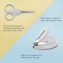 4pcs Animal Cartoon Baby Barrel Nail Clippers Set Baby Safety Nail Care Kit