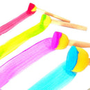 Children Gifts 20Pcs Children Sponge Embossed Watercolor Water Powder Seal
