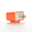 12V 2-Pin Speed Adjustable LED Flasher Relay Fix Motorcycle light Hyper Flash BX