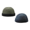 2 Pieces Fashion Cotton Skullcap Retro Roll up Edge Docker Hat Adjustable