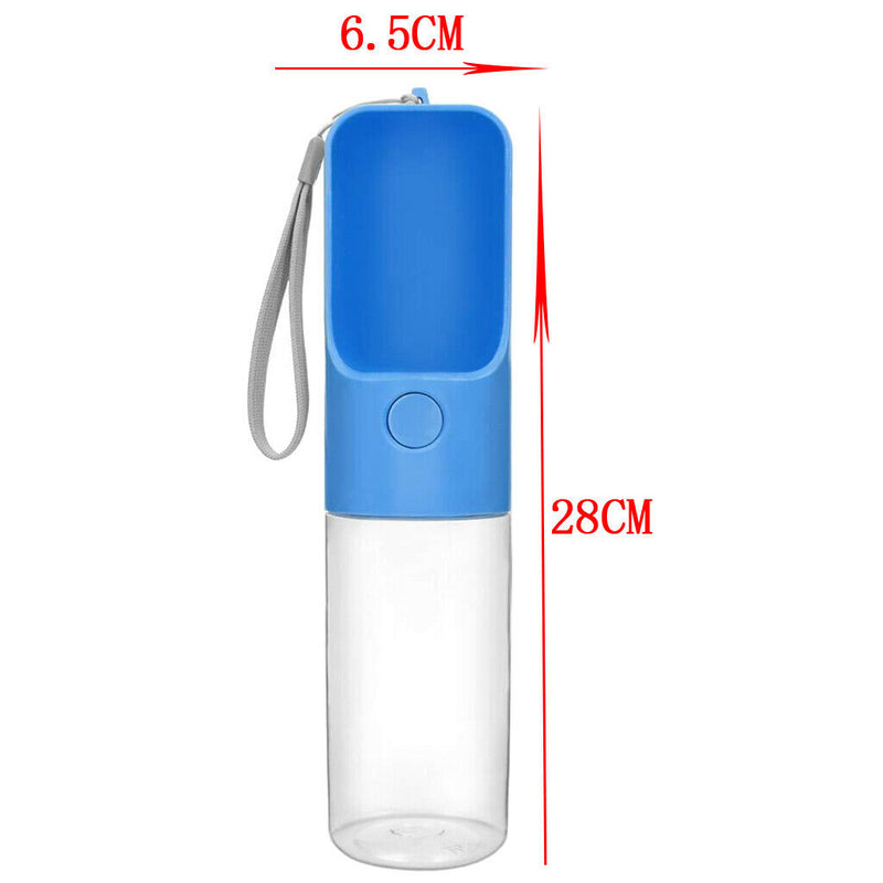 2x Portable Pet Dog Cat Outdoor Travel Water Bowl Bottle Feeder Pet Supplies