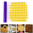 Alphabet Letter Number Biscuit Cookie Cutter Press Stamp Embosser Cake Mould ME