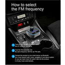 Wireless Car Bluetooth 4.2 MP3 Player Handsfree Calling Dual USB Car Charger