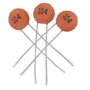50 x 100000pF 100nF 50V Low Voltage DIP Ceramic Disc Capacitors A8A3
