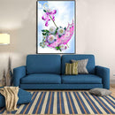 Flower Umbrella 5D Diamond DIY Painting Cross Stitch Kit Home Decor Craft A
