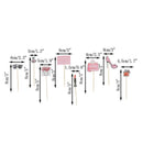 Pretty Girl Bikini Birthday Cake Topper DIY Cupcake Decoration Girl Gift Part@