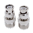 1Pc Bnc Male Plug To So239 Uhf Female Jack Rf Coaxial Adapter Cable Connector ME