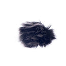 4x Fur Microphone Windshields Black Lapel Lavalier Mic Covers for Outdoor