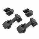 Black Car Bonnet Engine Hood Latches Catch Bracket for Jeep Wrangler 97-06  O6D2