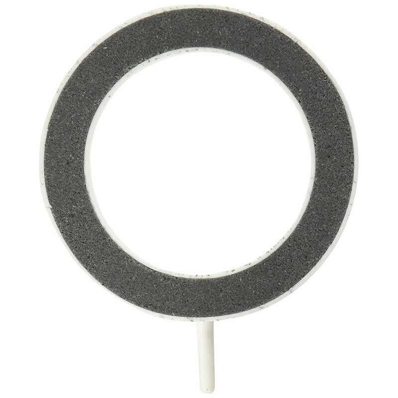 White Frame Ring From Aquarium Bubble Air Stone Air stone aerator stone