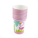 10X Flamingo Paper Cups Kids Happy Birthday Wedding Party Decor Flamingo JR
