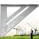 Rustproof Square Metal 90 Degrees Wear Resistant Durable Angle Triangle Ruler