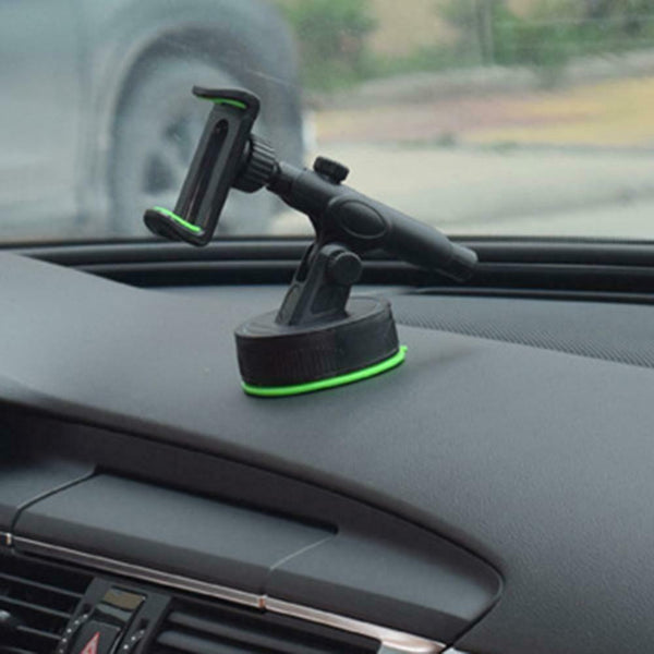360 Rotatable Dashboard Sucker Bracket Car Phone Holder for 3-7 inch Smartphone