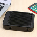 120mm 18 Tubes Computer CPU Water Cooling Radiator Aluminum Cooler Exchanger