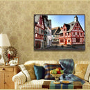 5D DIY Full Drill Diamond Painting Modern Town Cross Stitch Embroidery Kits