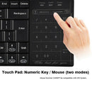 Bluetooth Keyboard, Rechargeable Portable BT Wireless Keyboard,Ultra-Thin B E5S1