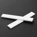 2pcs Buffalo Bone Bridge Saddle Blank Replacement for Classical Acoustic Gui