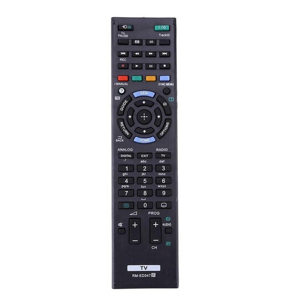 Black Remote Control RM-ED047 For SONY Bravia TV KDL-40HX750 KDL-46HX850