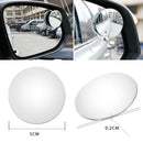 2Pcs Wide Angle Round Convex Blind Spot Mirror For Car Auto Rear View Universal