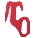 5 Pcs Red 9 Shape Rope Tightener Tie Down Strap Tool Camping Tent Rope Buckle,a