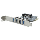 4-Port SuperSpeed USB 3.0 PCI 15-pin SATA Power Connector Express Controlle